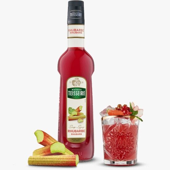 Sīrups TEISSEIRE Rabarberu, 0.7l (DEP)